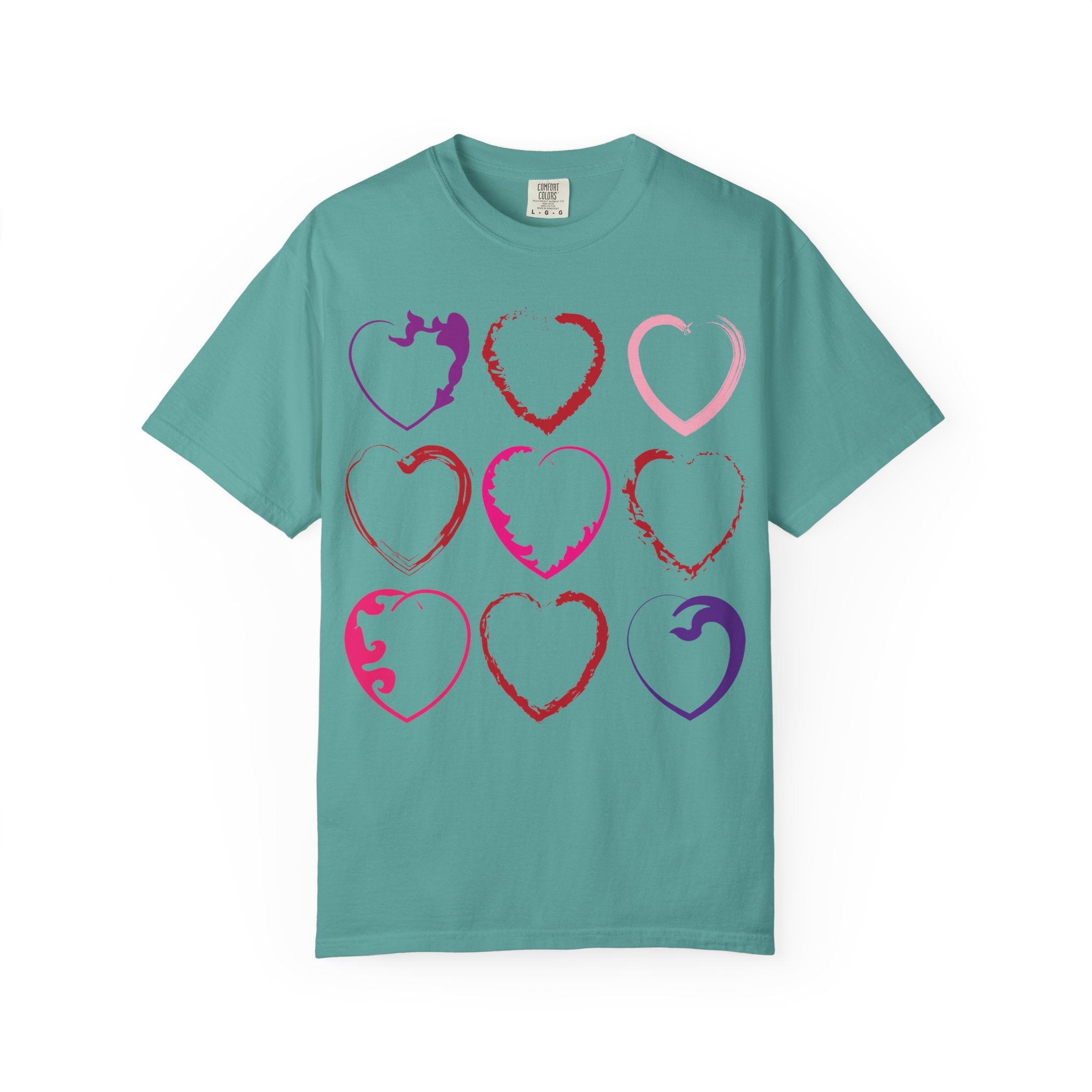Nine Hearts Valentine's Day T-shirt