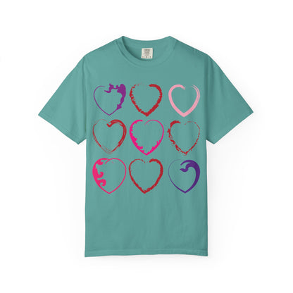 Nine Hearts Valentine's Day T-shirt