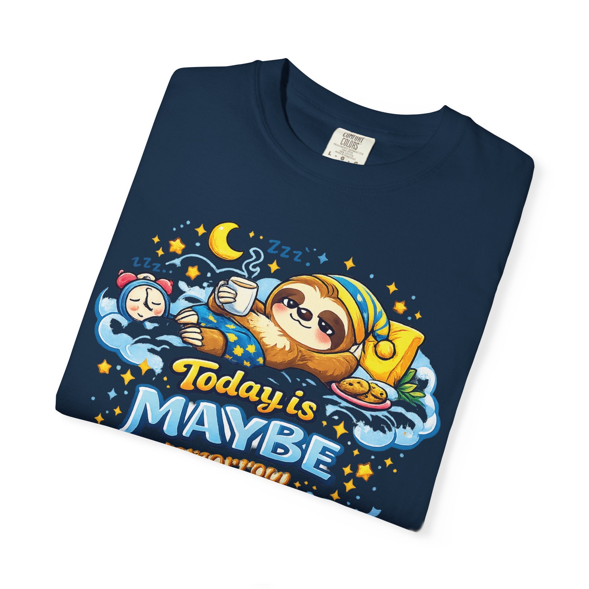 Monday - Procrastination Sloth Series T-shirt