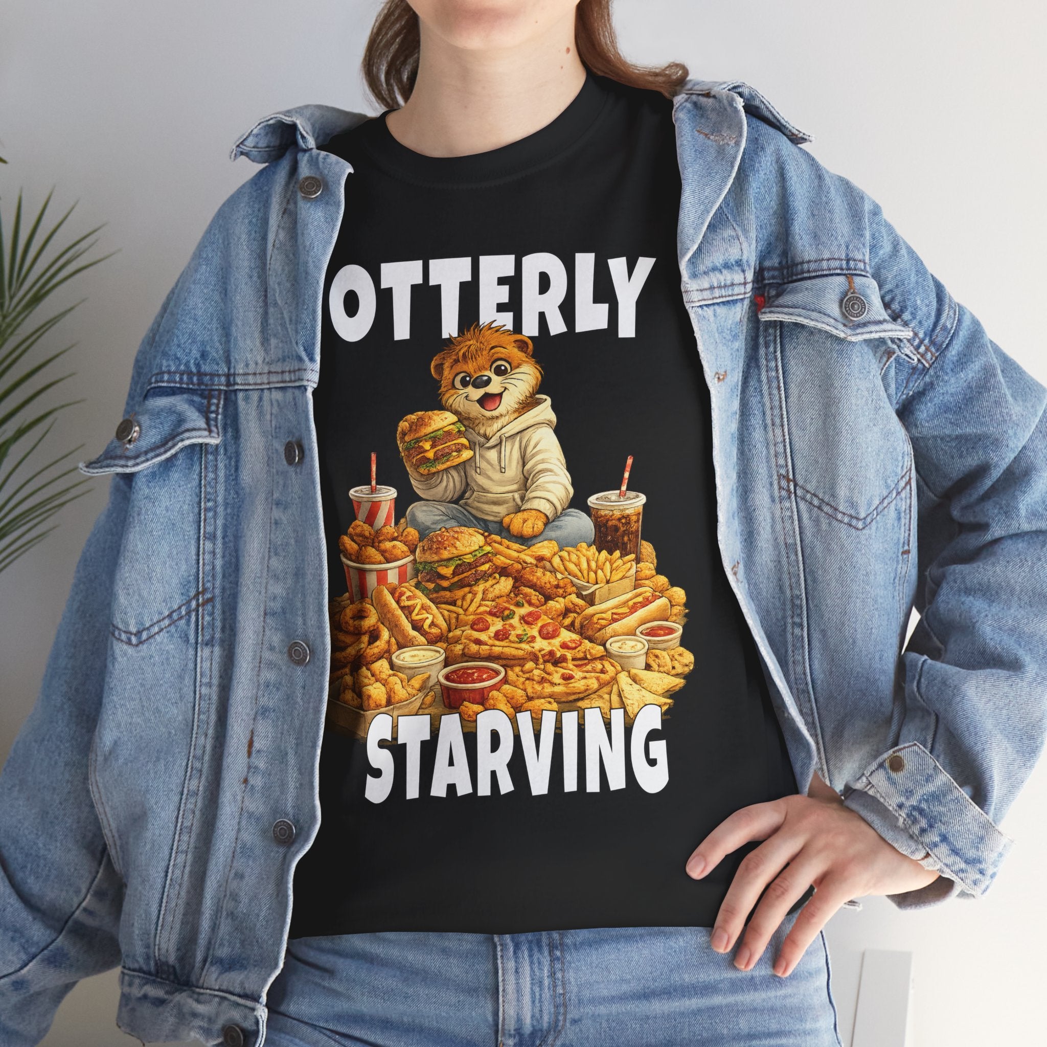 "Otterly Starving" Tee - Otter Series