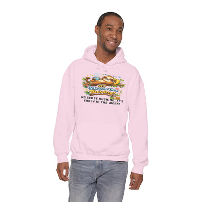 Tuesday - Procrastination Sloth Series Hoodie