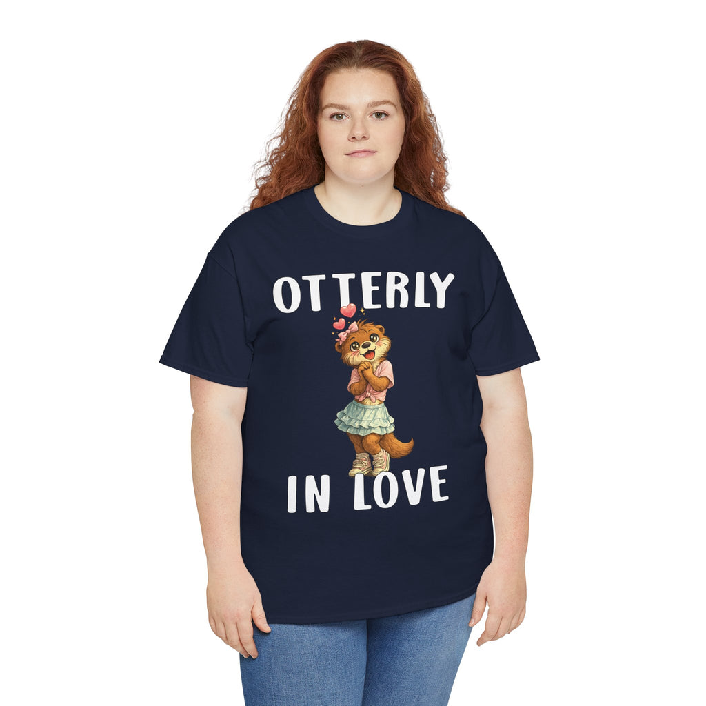 "Otterly In Love" Girl Tee - Otter Series