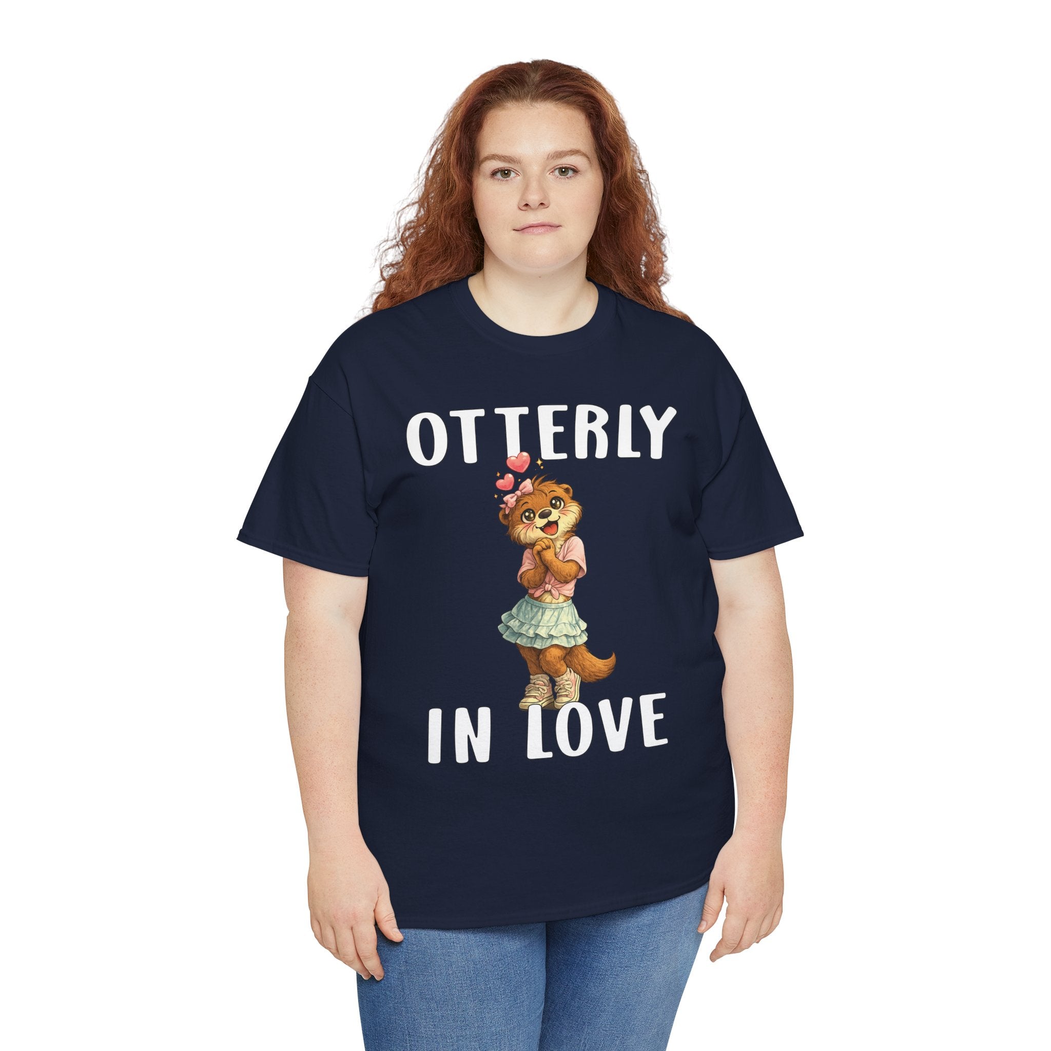 "Otterly In Love" Girl Tee - Otter Series