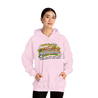 Wednesday - Procrastination Sloth Series Hoodie