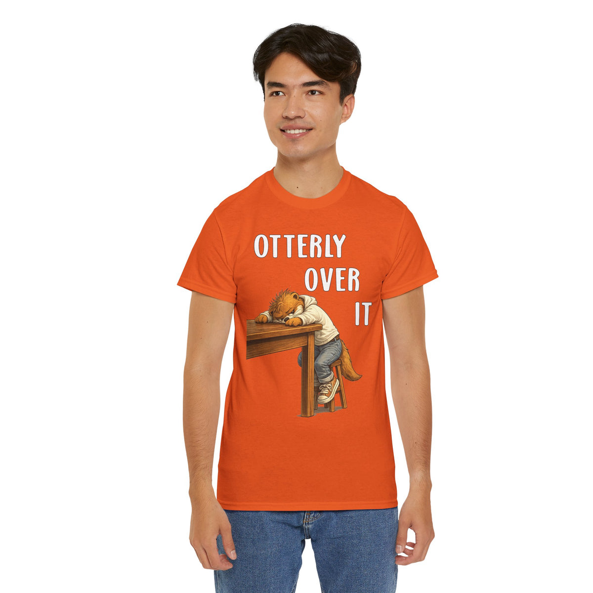 "Otterly Over It" Tee - Otter Series