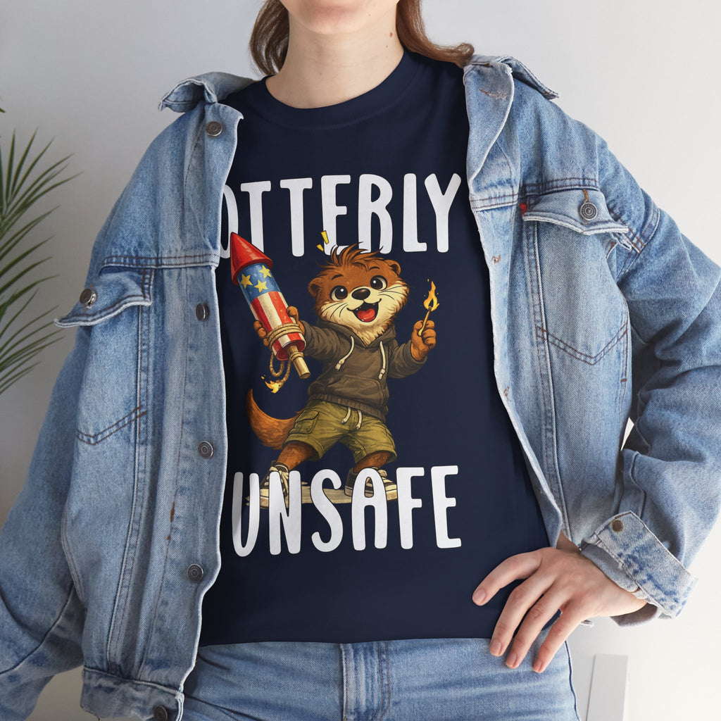 "Otterly Unsafe" Tee - Otter Series