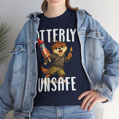 "Otterly Unsafe" Tee - Otter Series