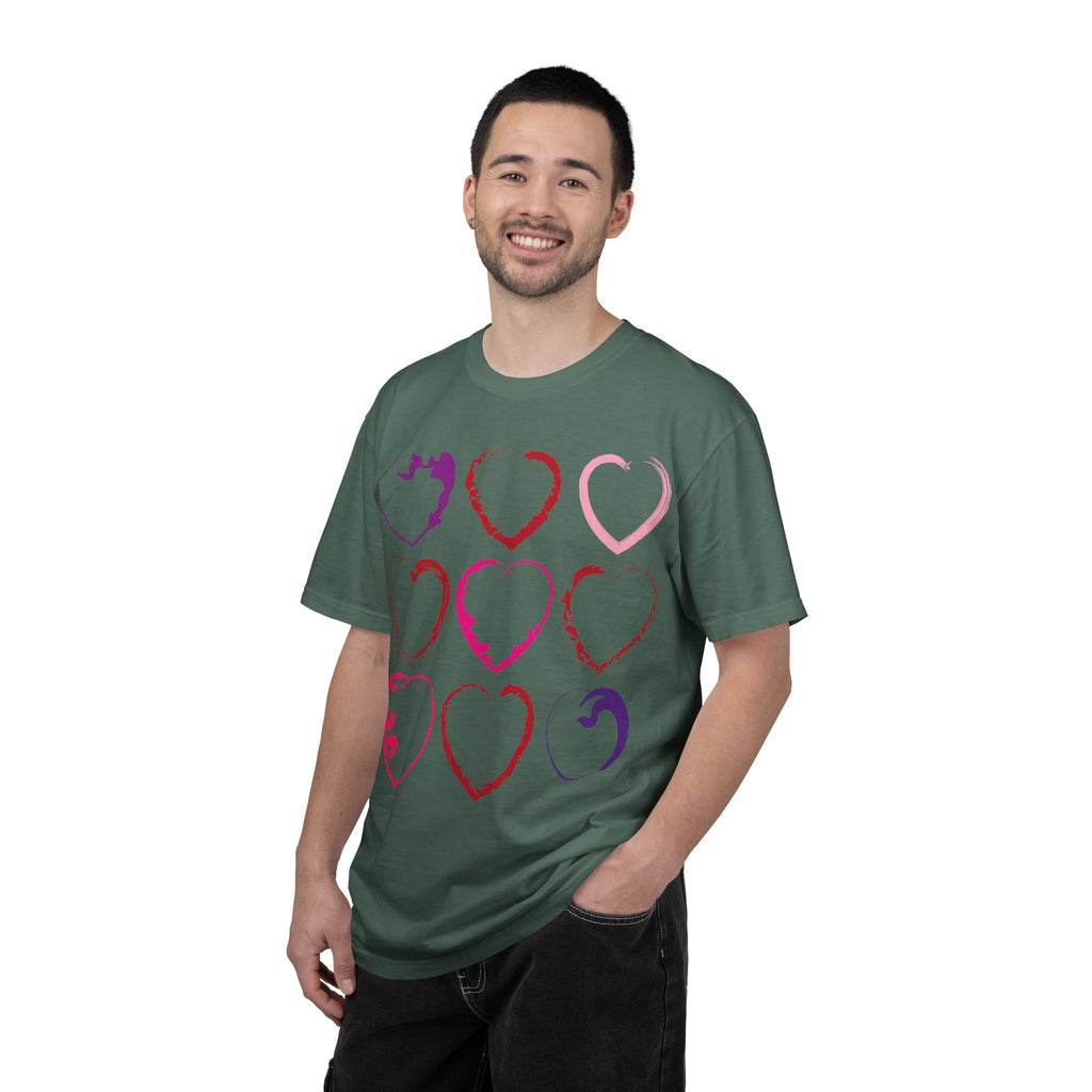 Nine Hearts Valentine's Day T-shirt