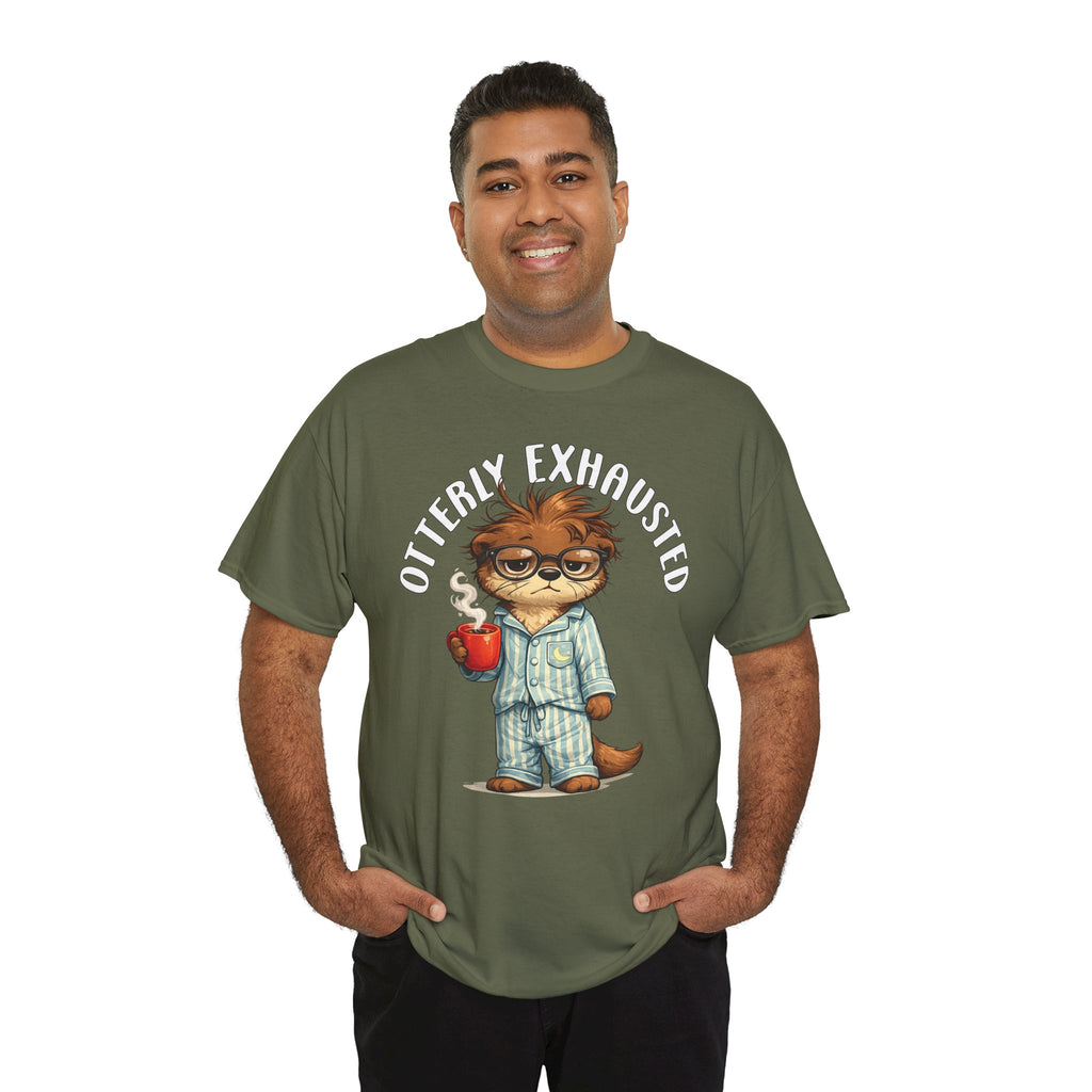"Otterly Exhausted" Tee - Otter Series