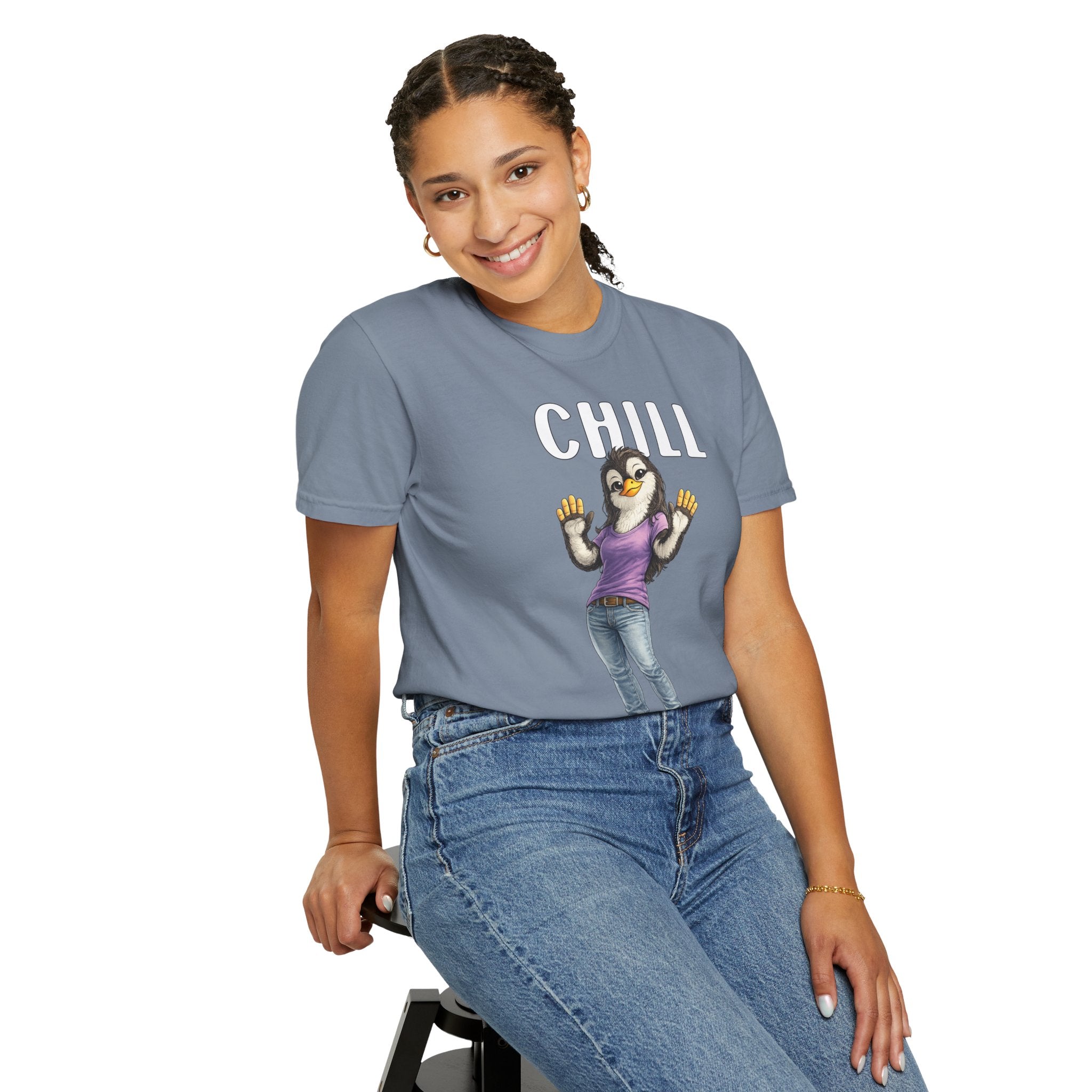 Chill Out Girl T-shirt - Penguin Series