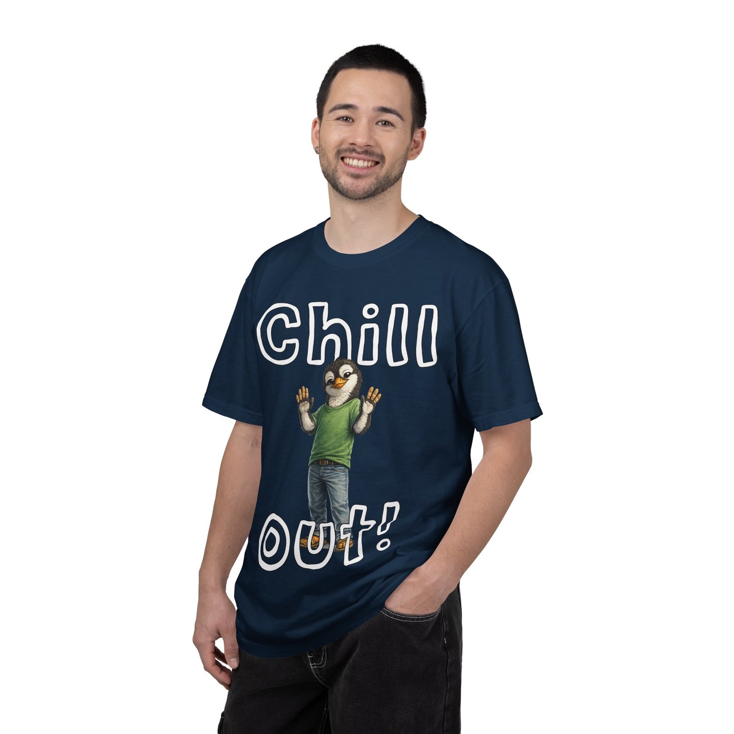 "Chill Out" T-shirt - Penguin Series