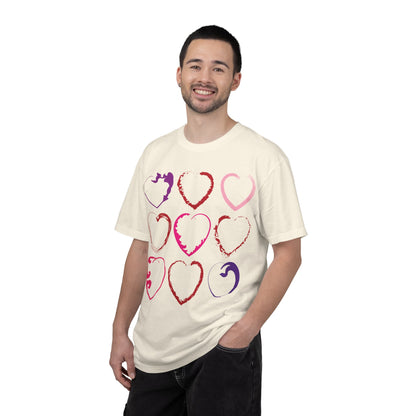Nine Hearts Valentine's Day T-shirt
