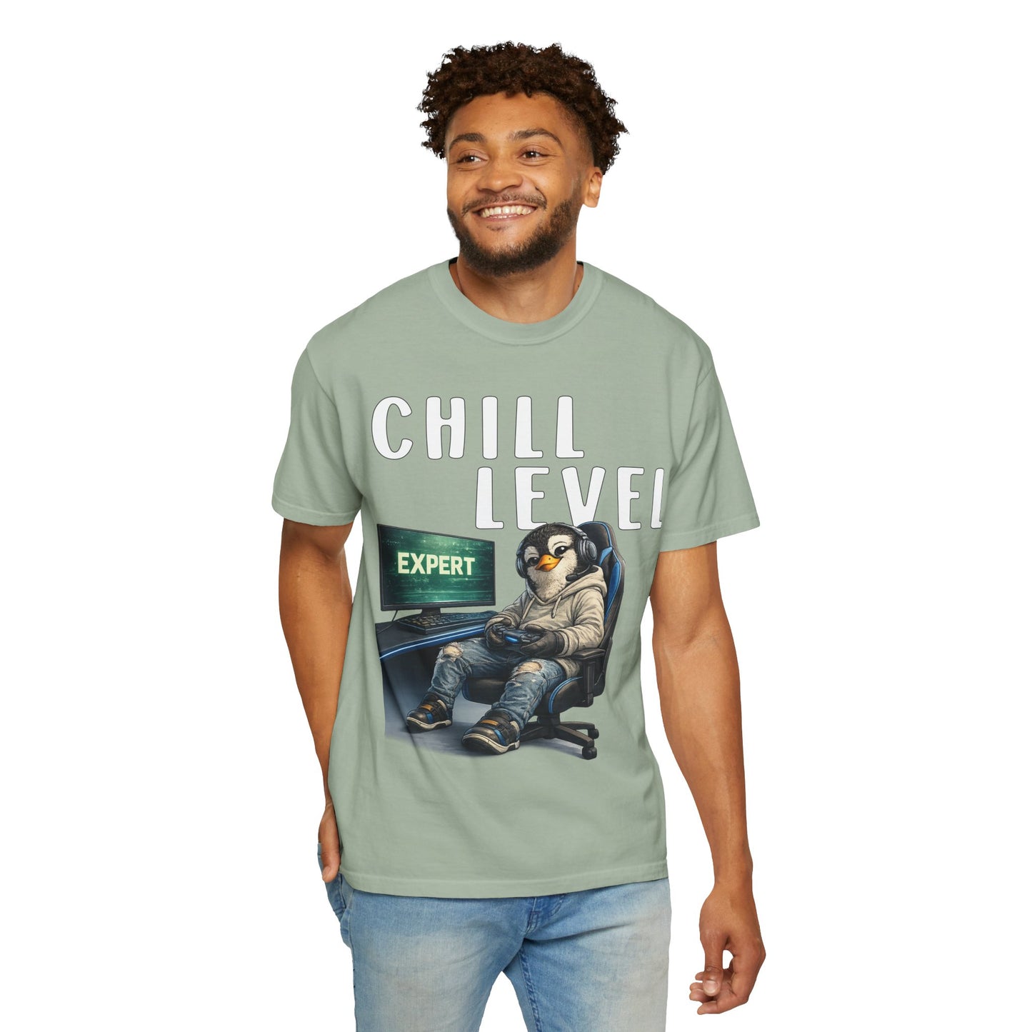 Chill Level Expert T-shirt - Penguin Series