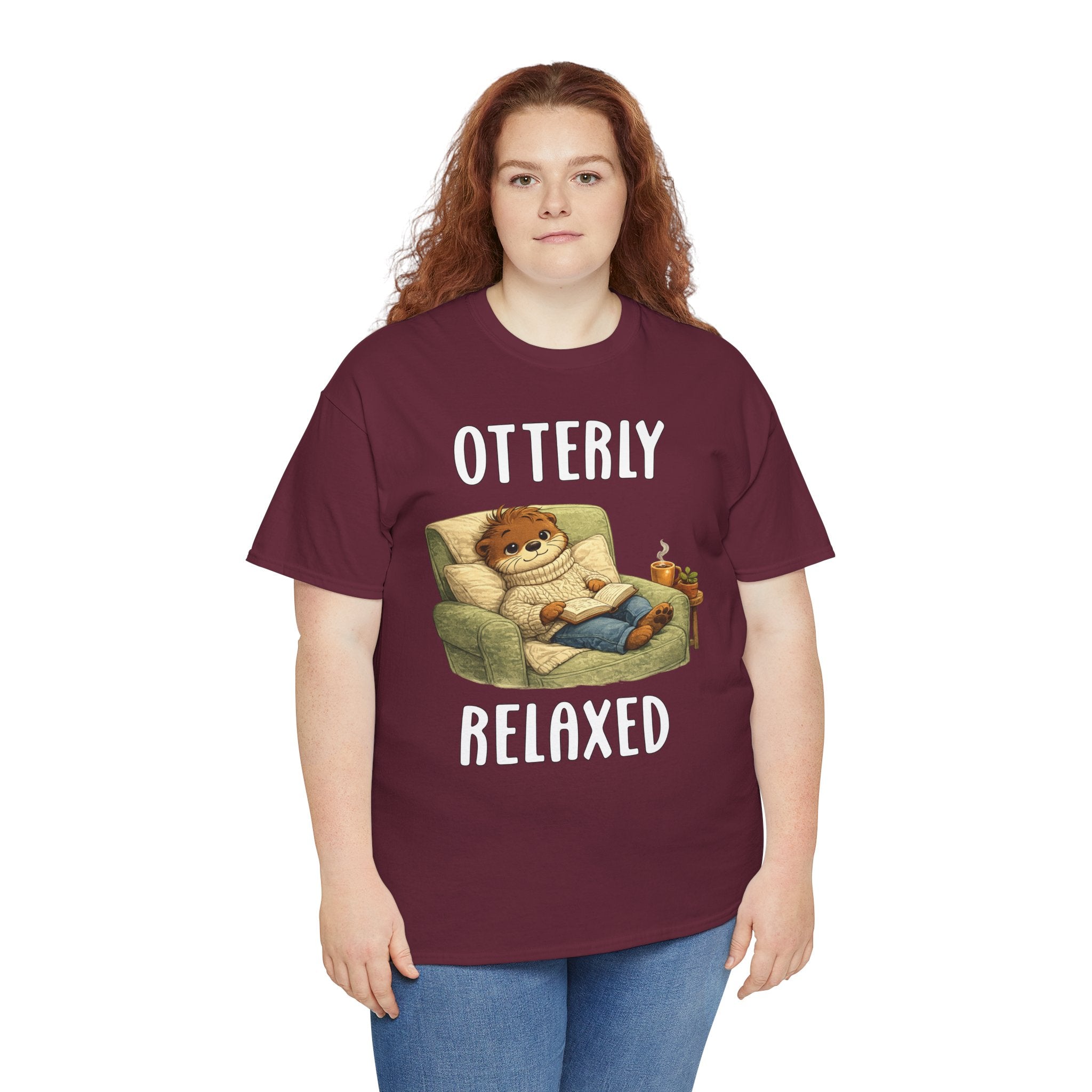 "Otterly Relaxed" Tee - Otter Series