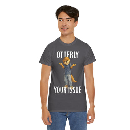 "Otterly Your Issue" Boy Tee - Otter Series