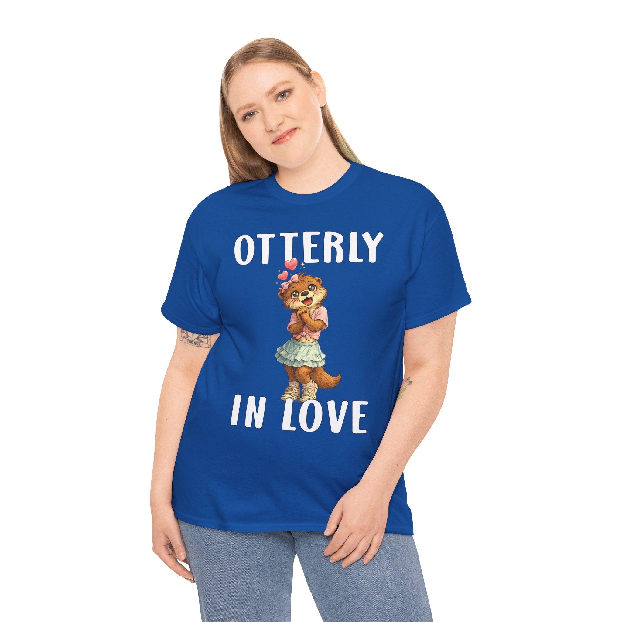 "Otterly In Love" Girl Tee - Otter Series