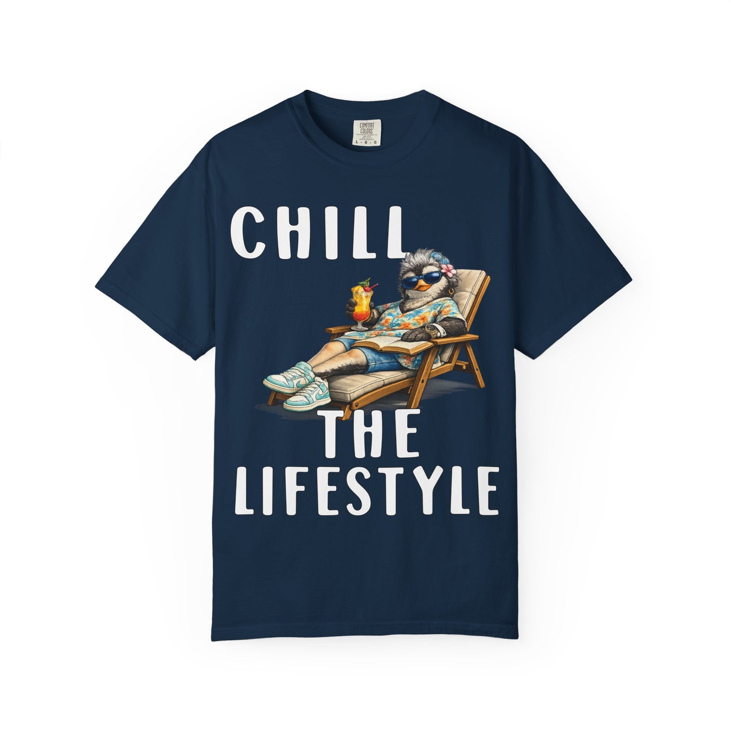 Chill The Lifestyle Grandma T-shirt - Penguin Series