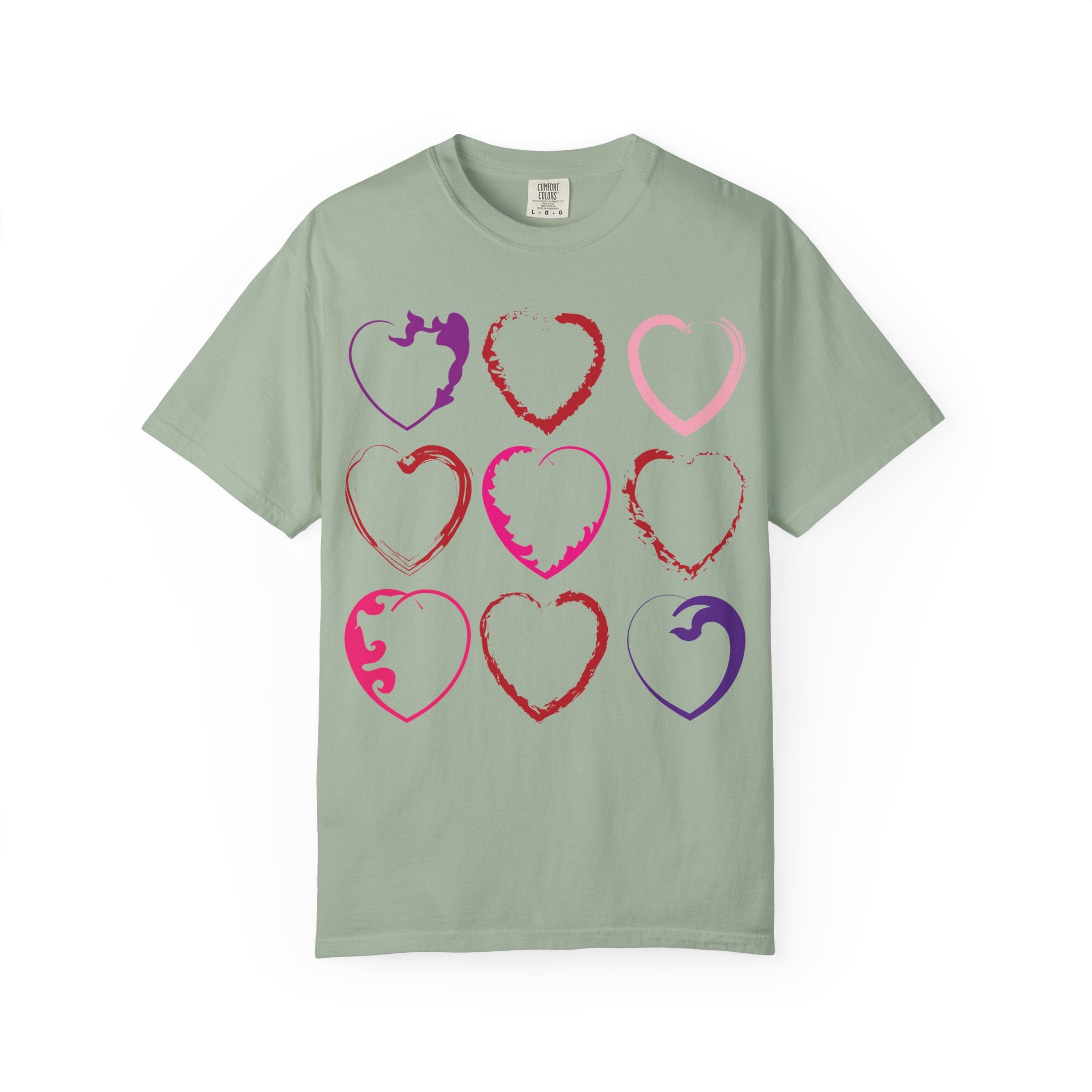 Nine Hearts Valentine's Day T-shirt