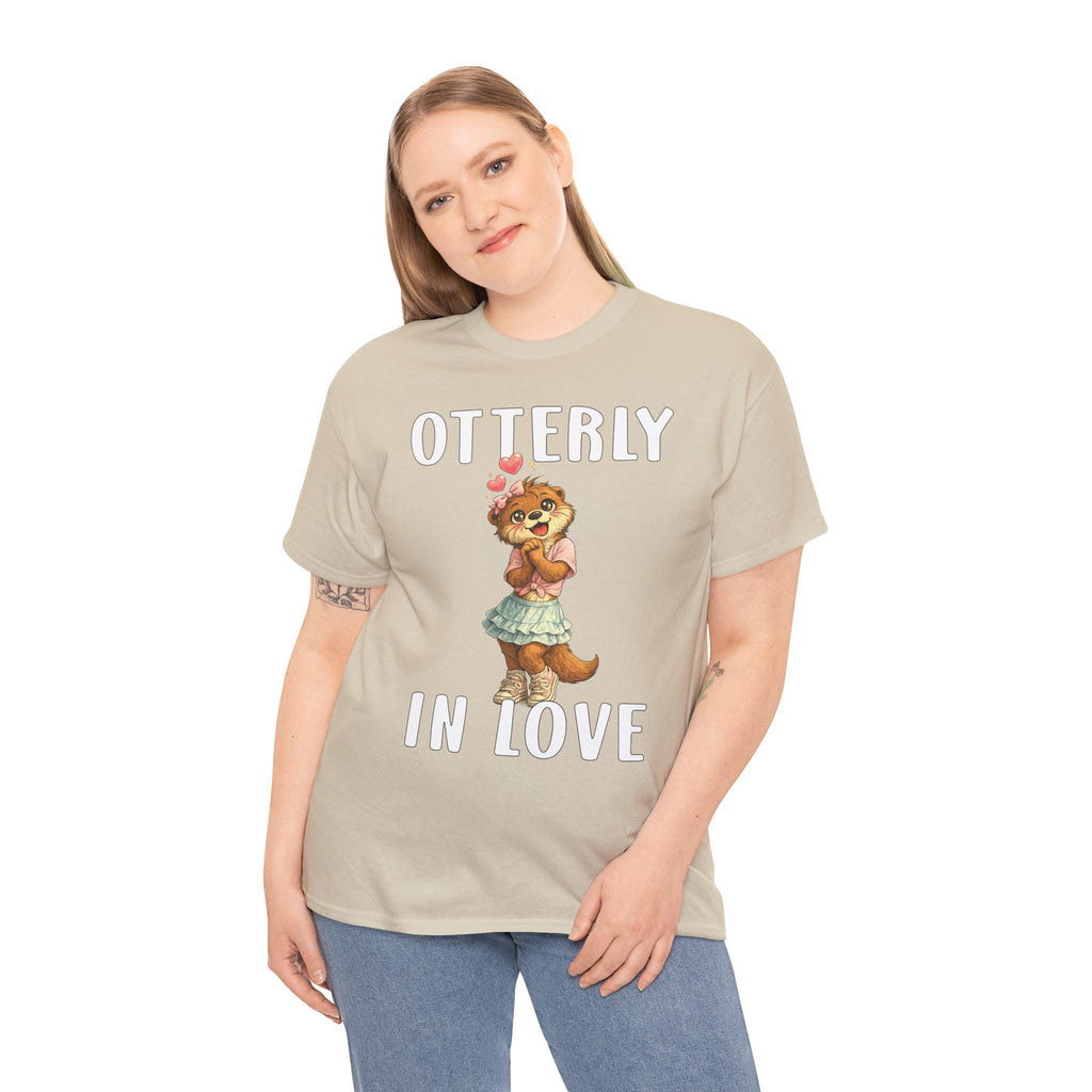 "Otterly In Love" Girl Tee - Otter Series