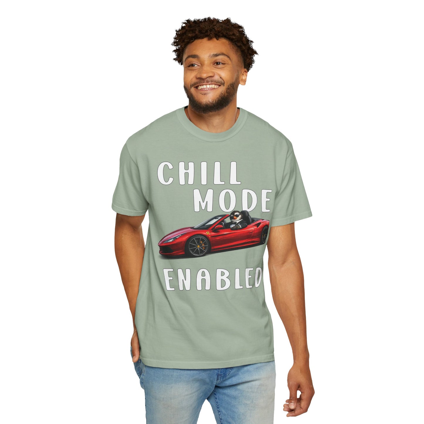 Chill Mode Enabled Boy T-shirt - Penguin Series