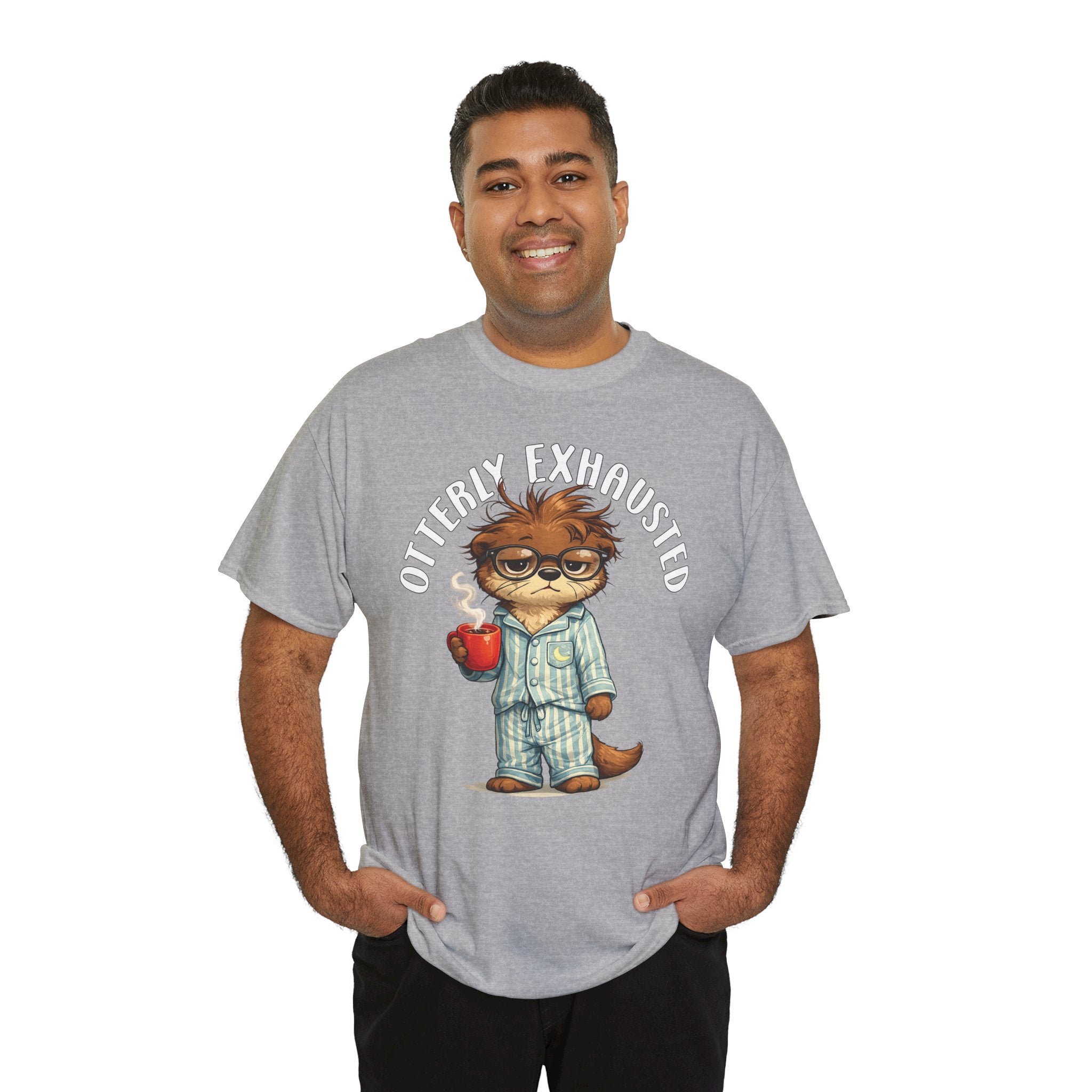 "Otterly Exhausted" Tee - Otter Series