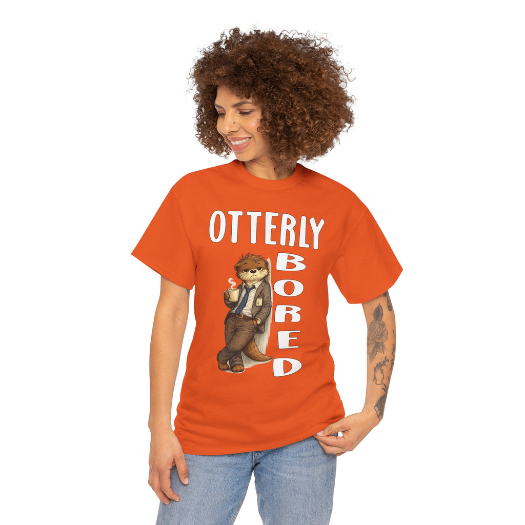"Otterly Bored" Tee - Otter Series