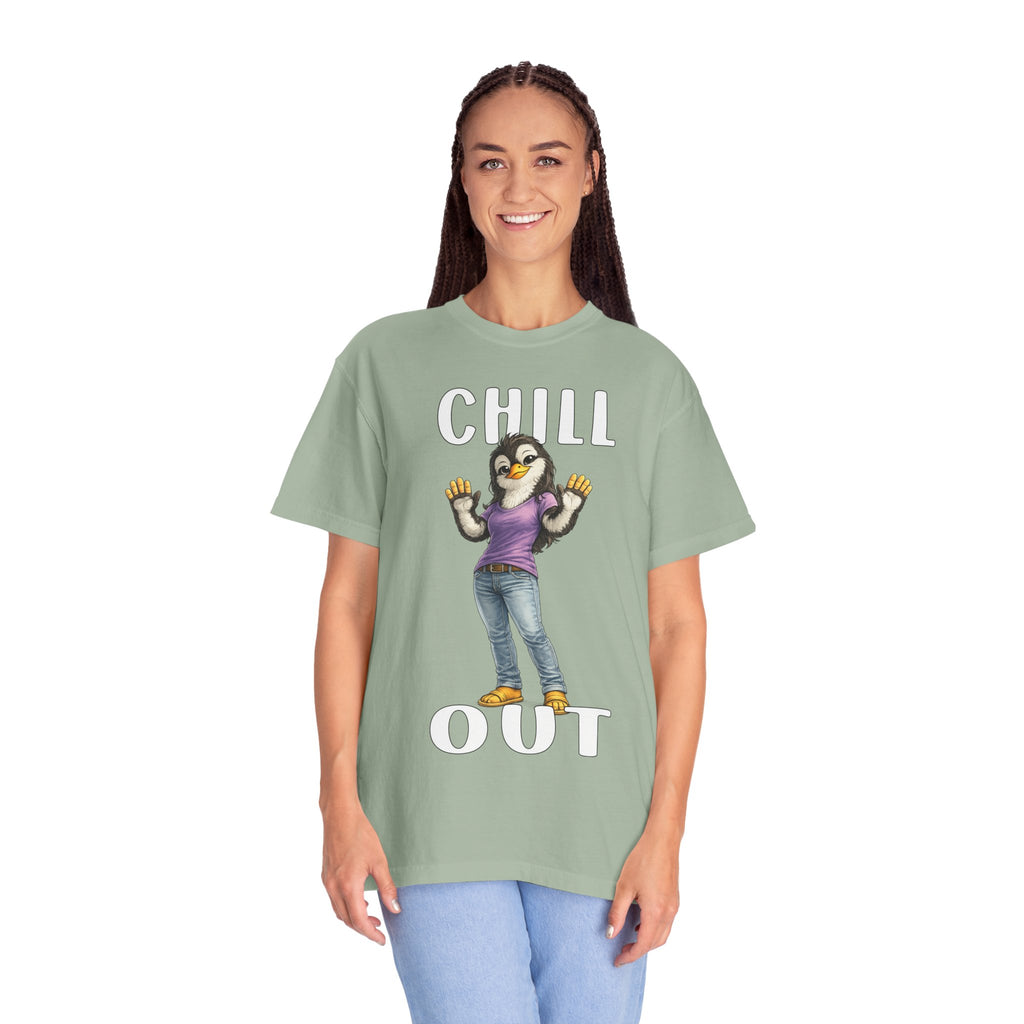 Chill Out Girl T-shirt - Penguin Series