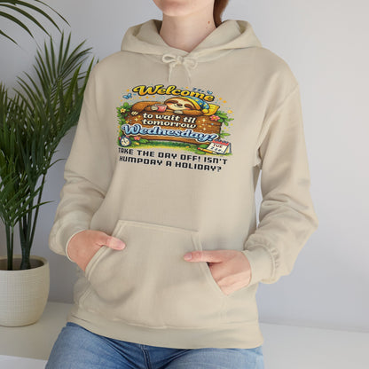 Wednesday - Procrastination Sloth Series Hoodie