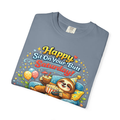 Saturday - Procrastination Sloth Series T-shirt