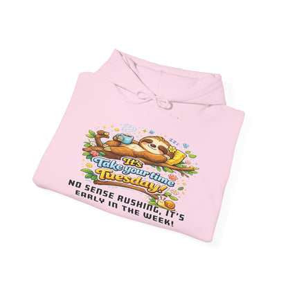 Tuesday - Procrastination Sloth Series Hoodie