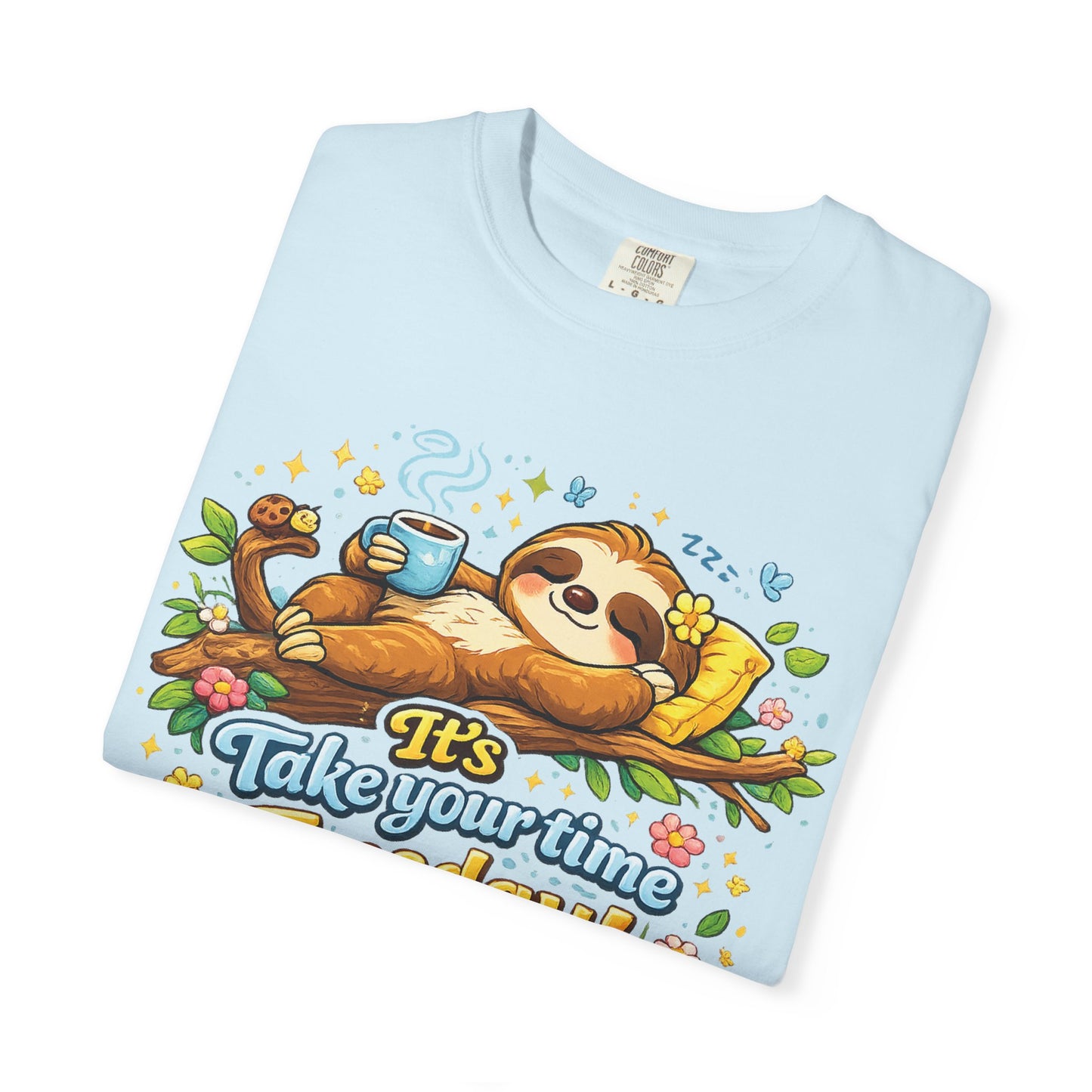 Tuesday - Procrastination Sloth Series T-shirt