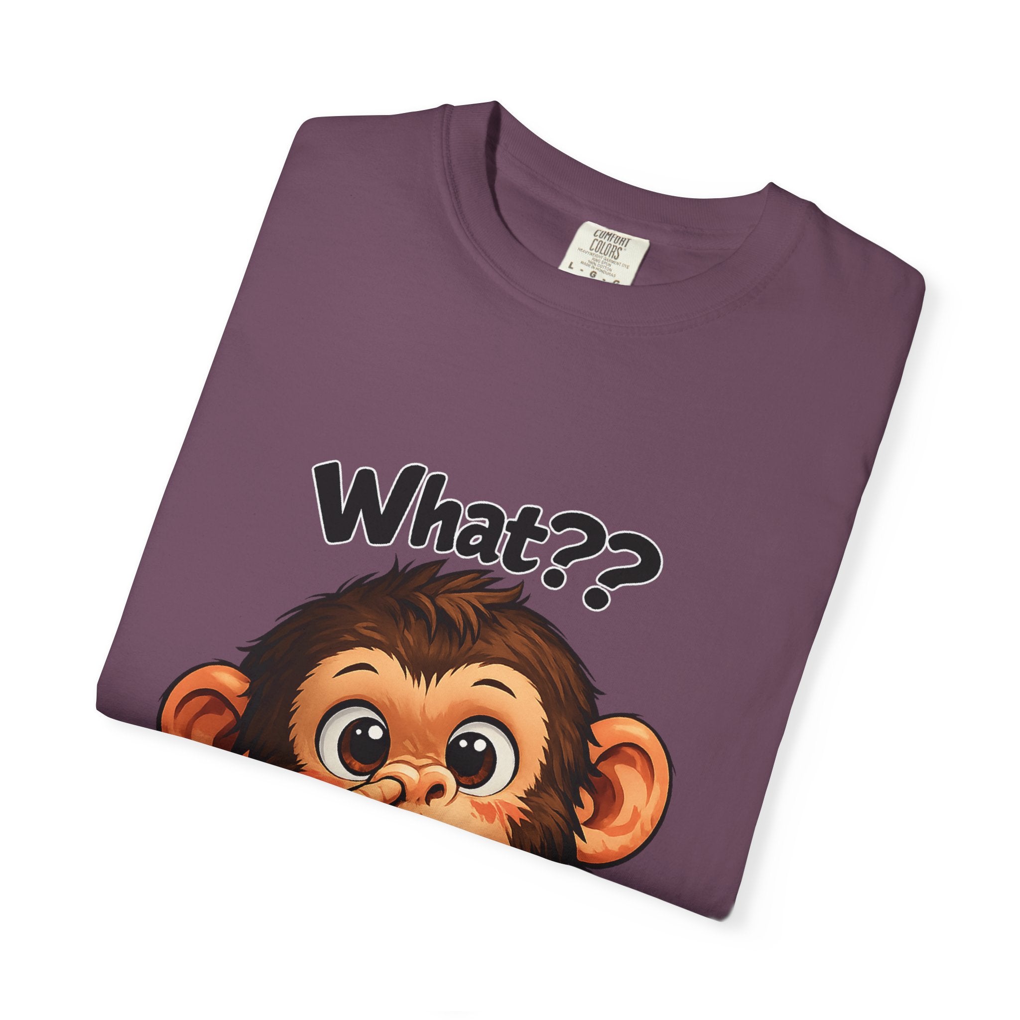 Monkey Says "What?" T-shirt