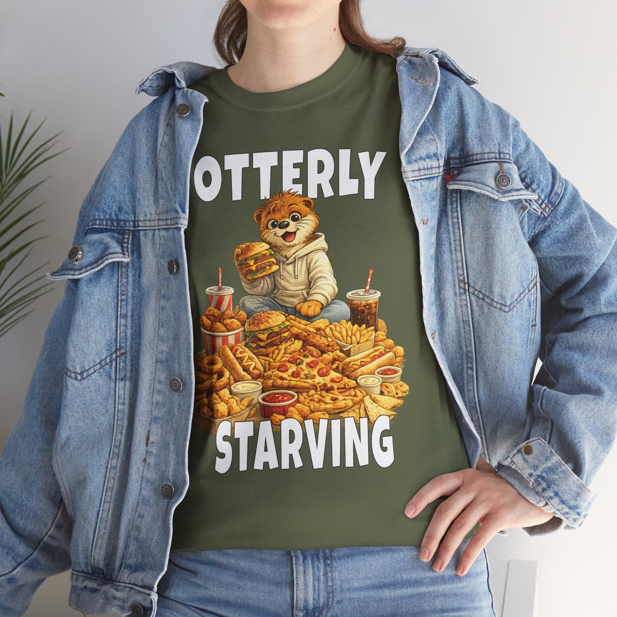 "Otterly Starving" Tee - Otter Series