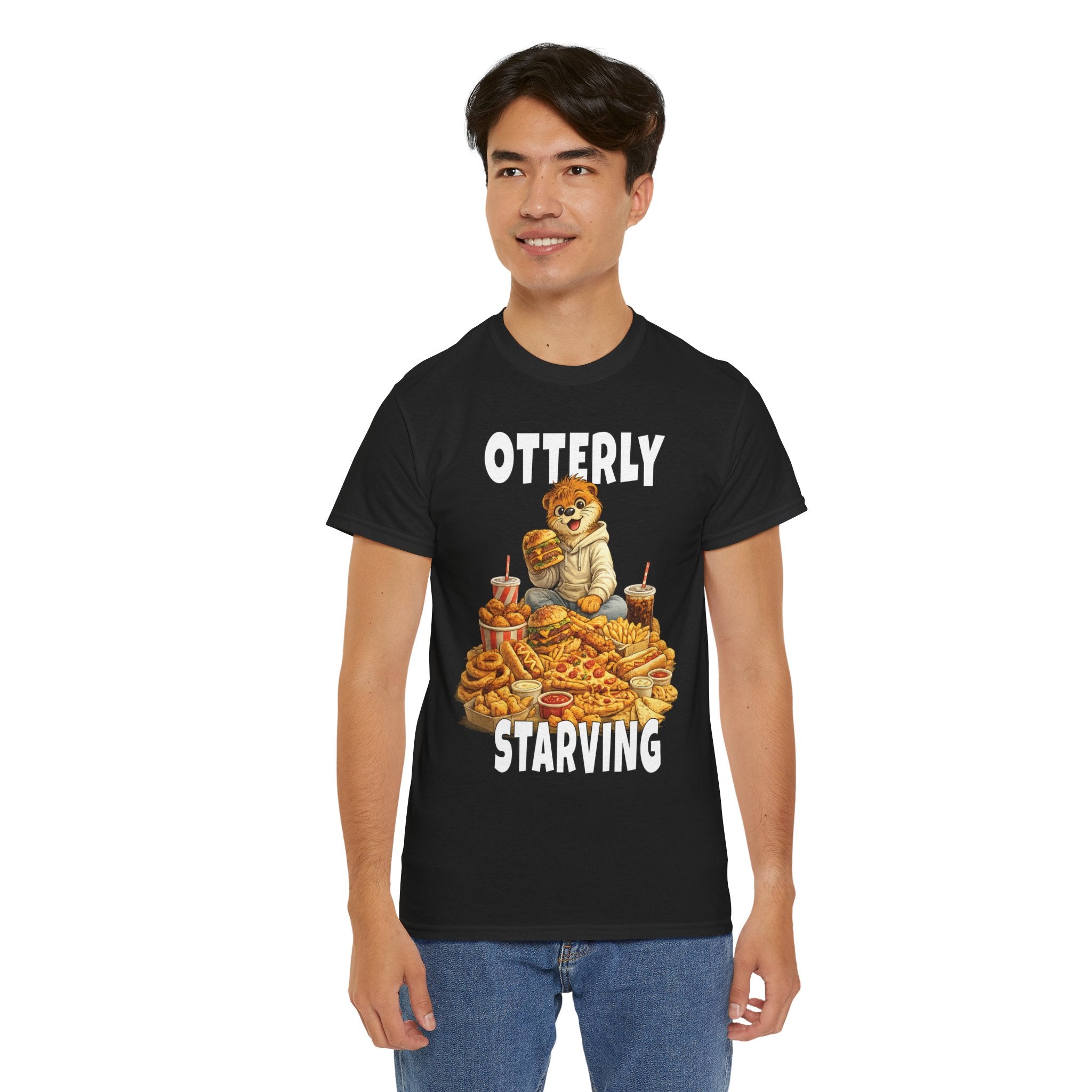 "Otterly Starving" Tee - Otter Series