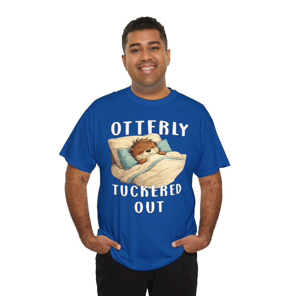 "Otterly Tuckered Out" Tee - Otter Series