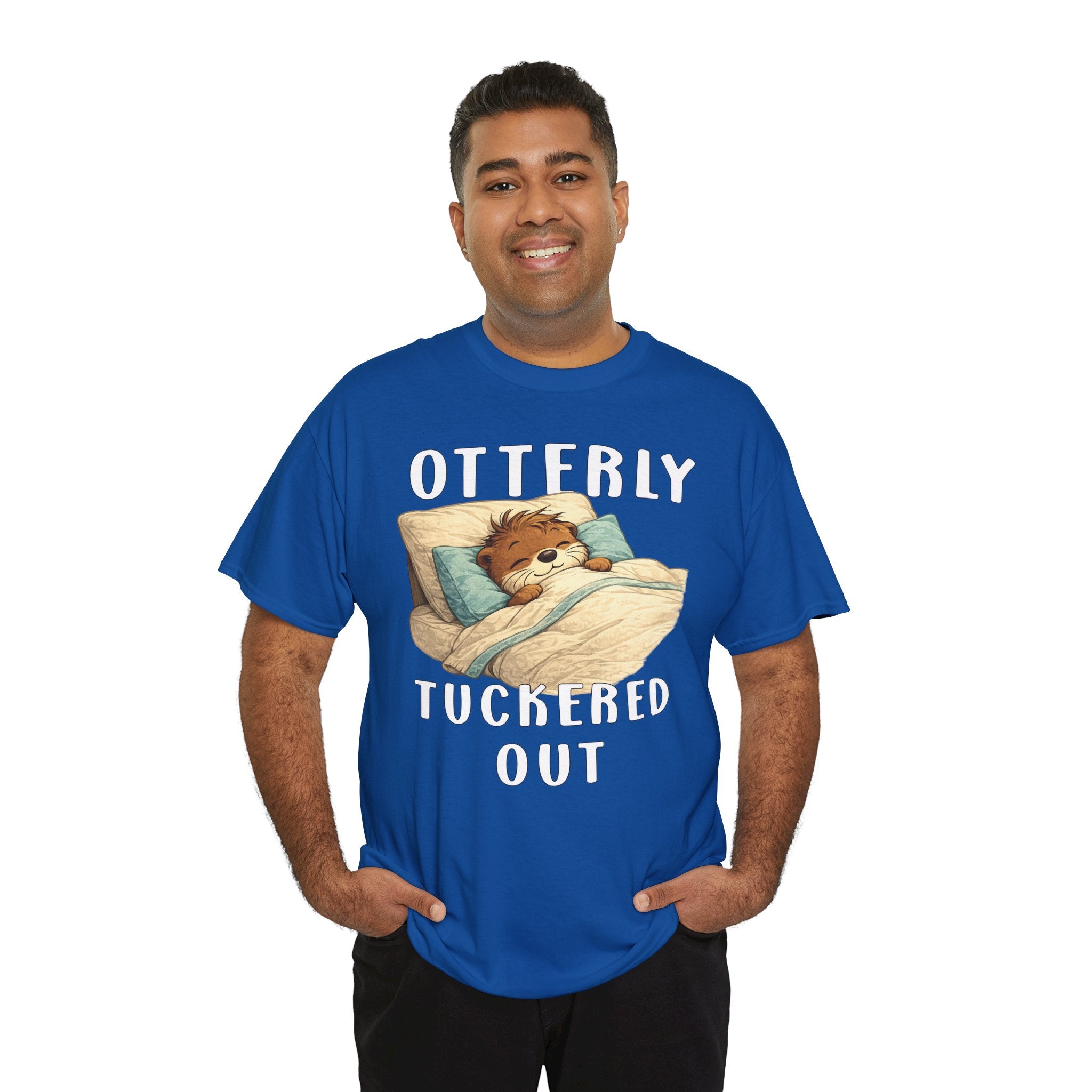 "Otterly Tuckered Out" Tee - Otter Series