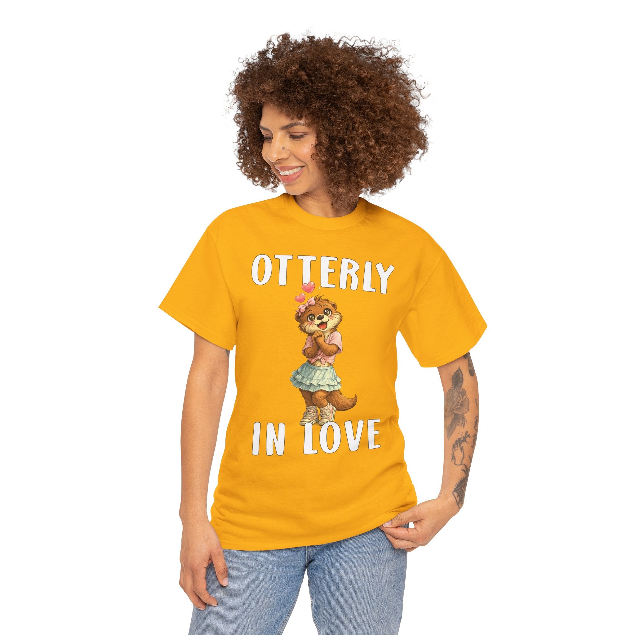 "Otterly In Love" Girl Tee - Otter Series