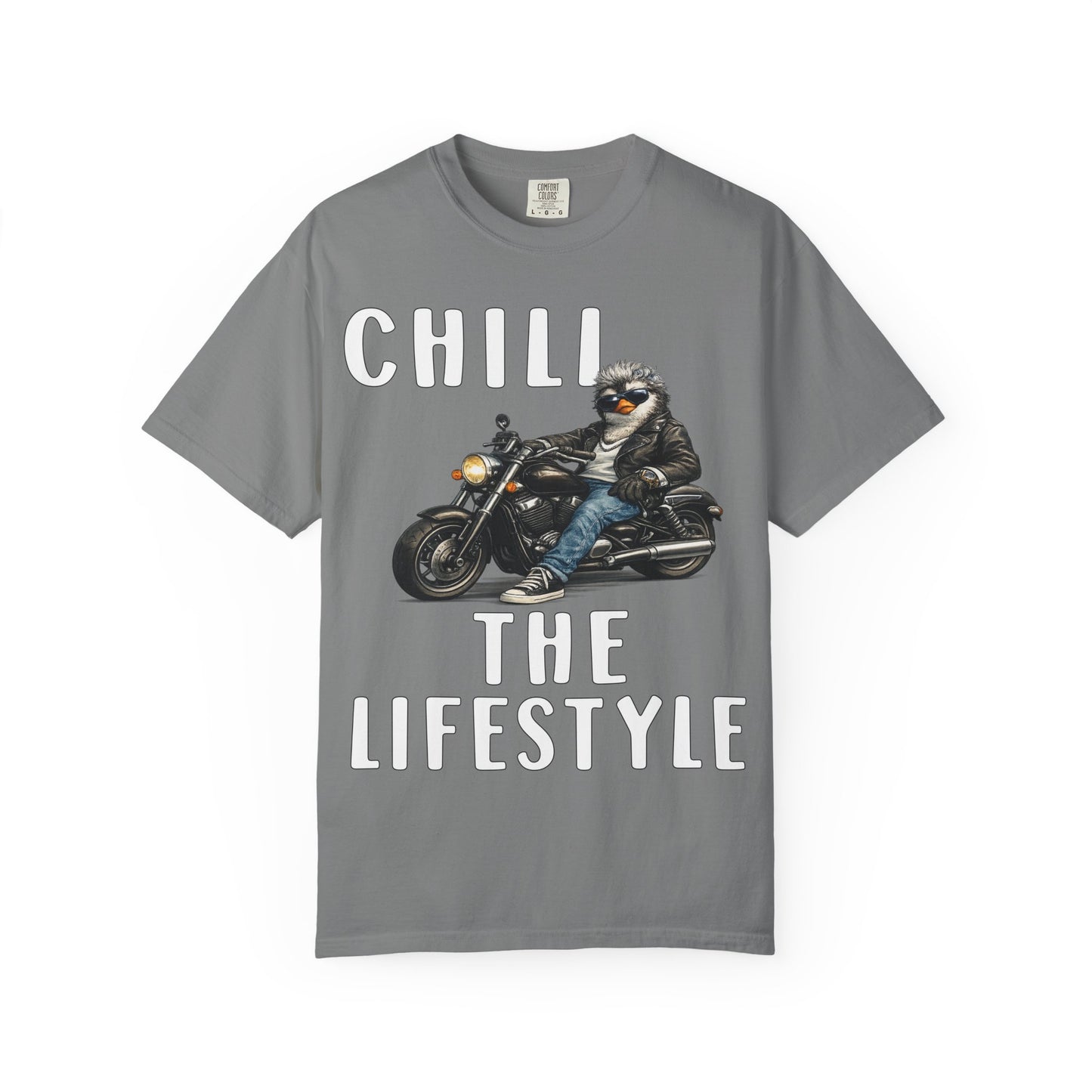 Chill The Lifestyle Grandpa T-shirt -  Penguin Series