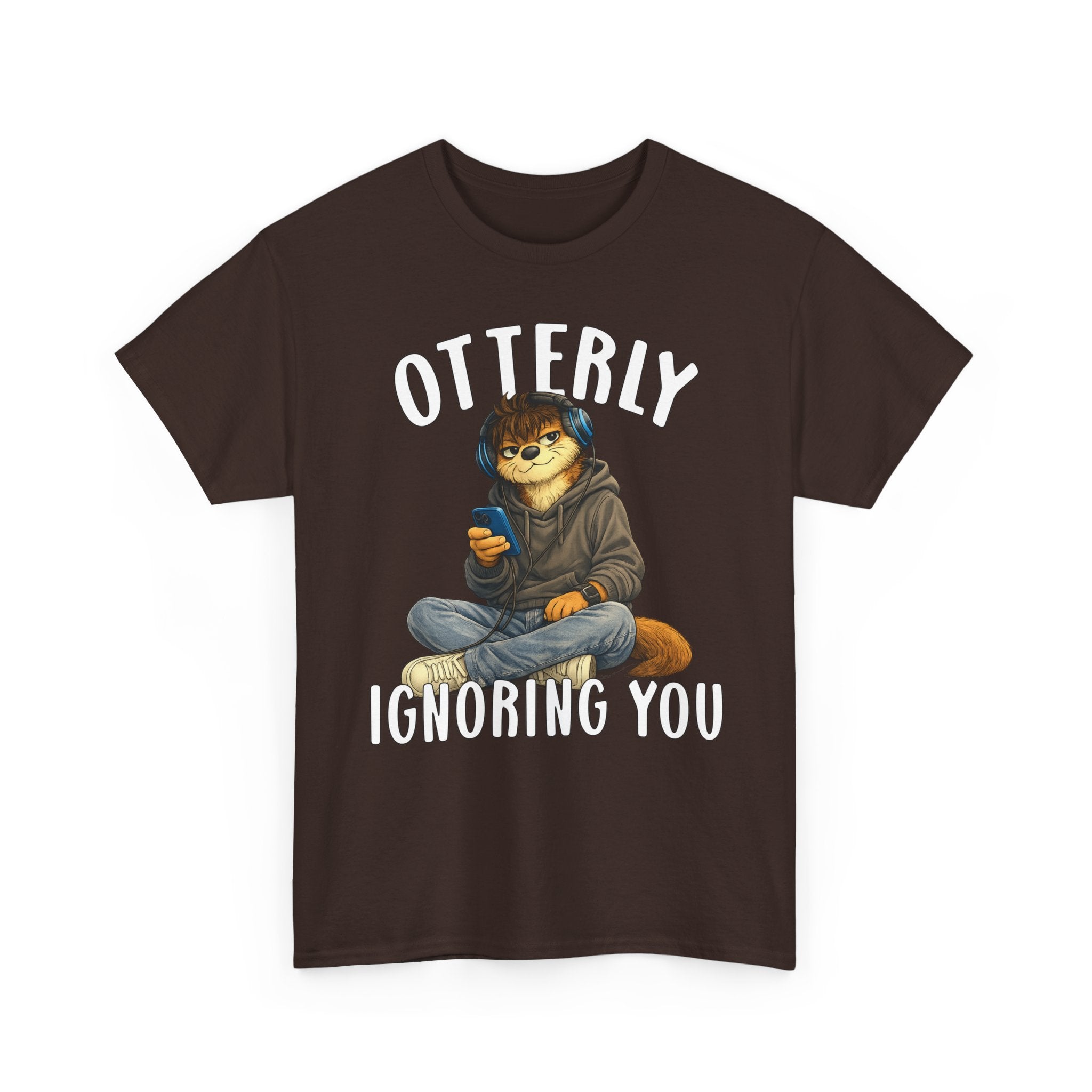 "Otterly Ignoring You" Teen Boy Tee - Otter Series