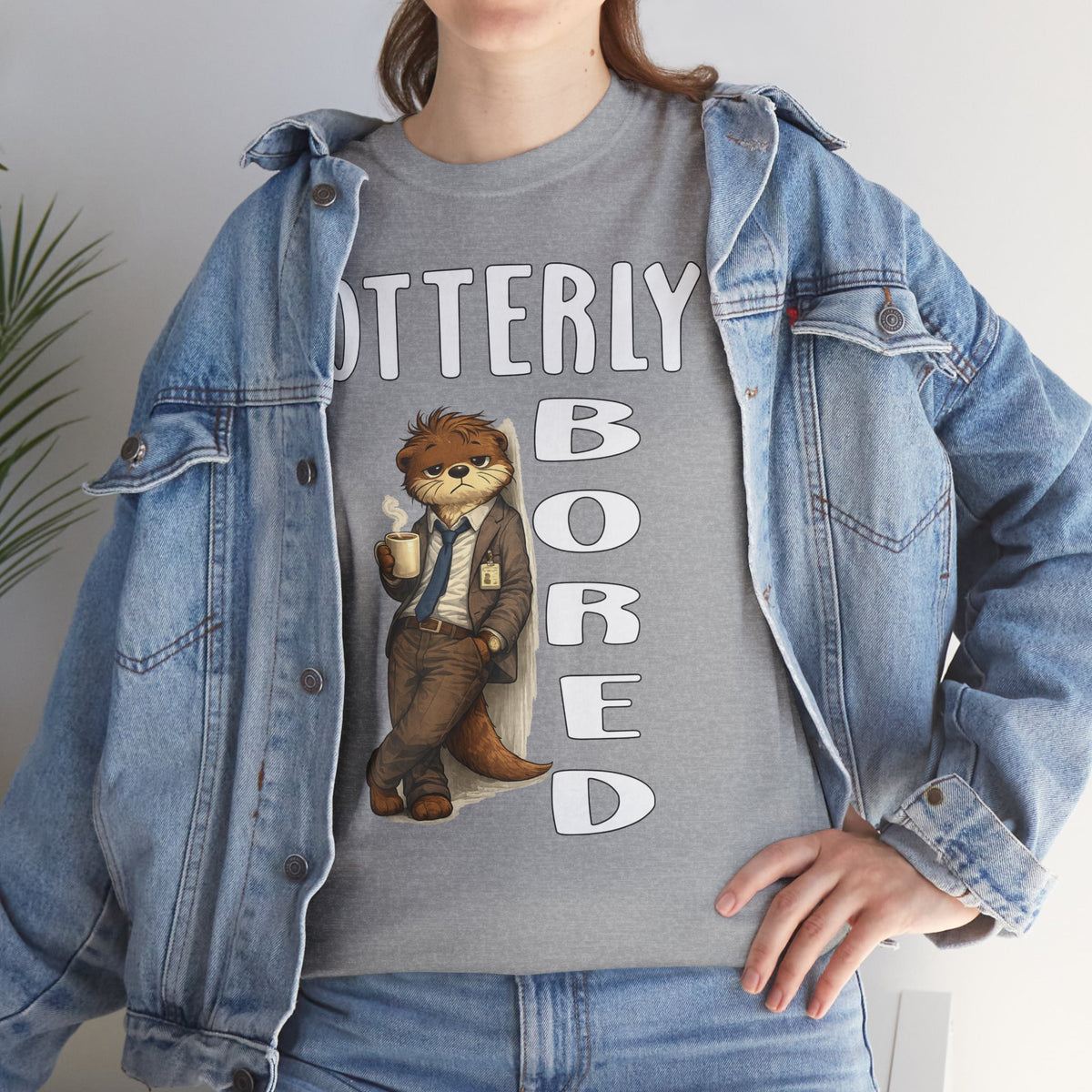 "Otterly Bored" Tee - Otter Series