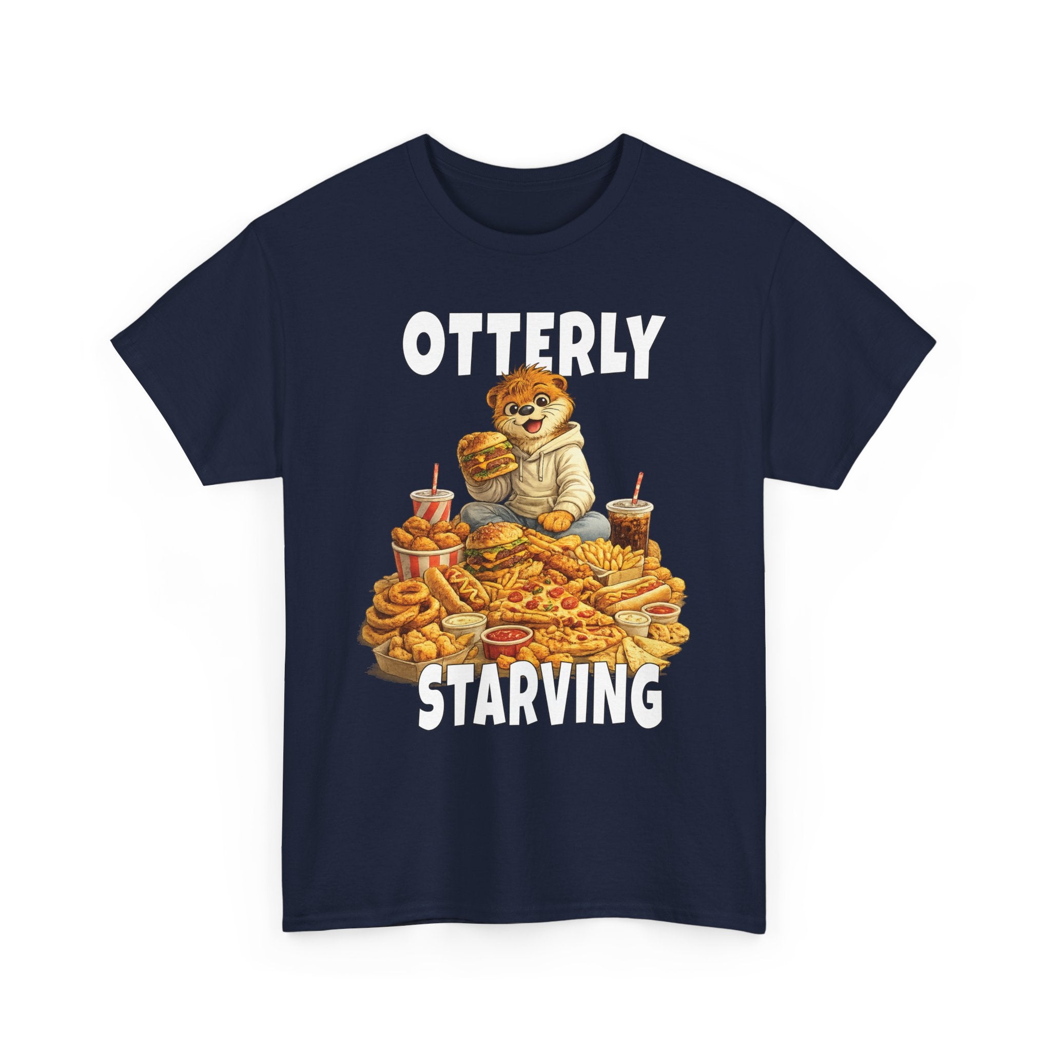 "Otterly Starving" Tee - Otter Series