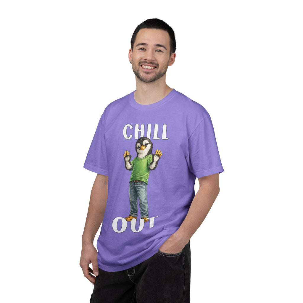 Chill Out Boy T-shirt - Penguin Series