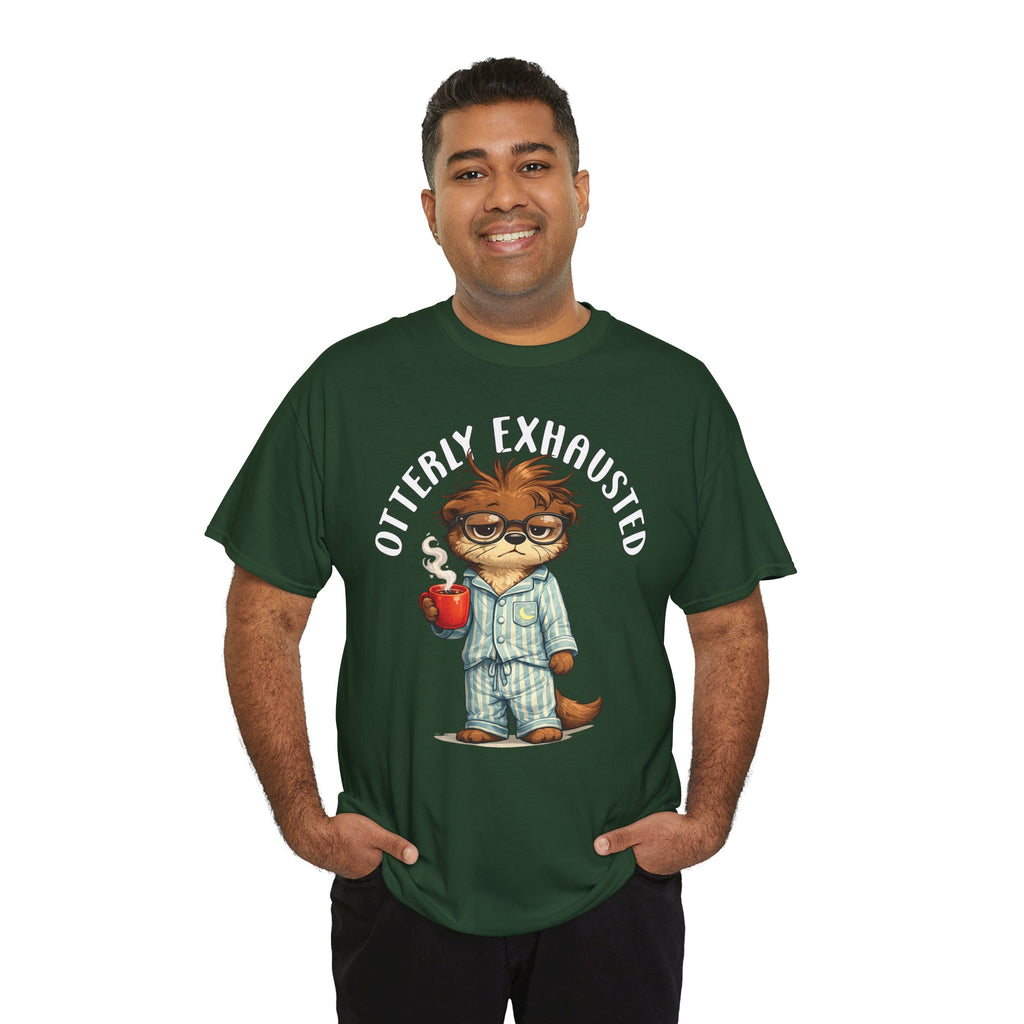 "Otterly Exhausted" Tee - Otter Series
