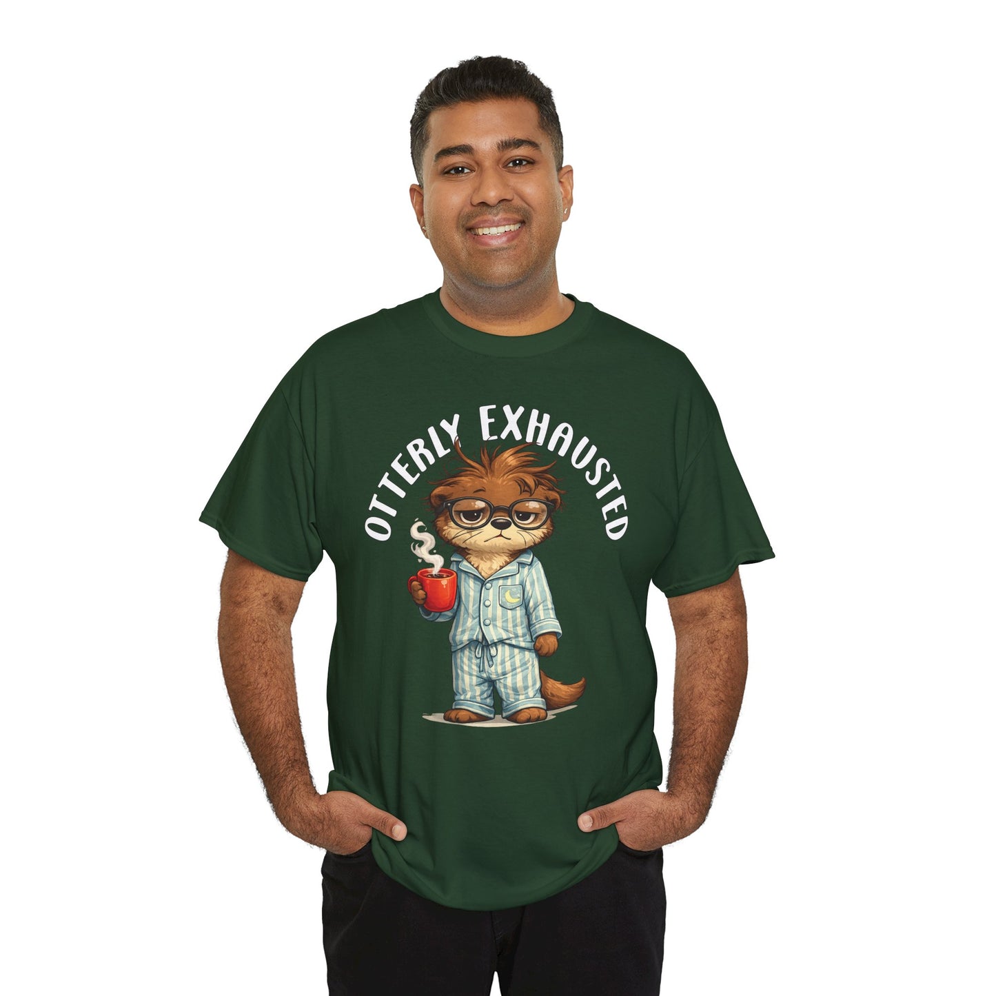 "Otterly Exhausted" Tee - Otter Series