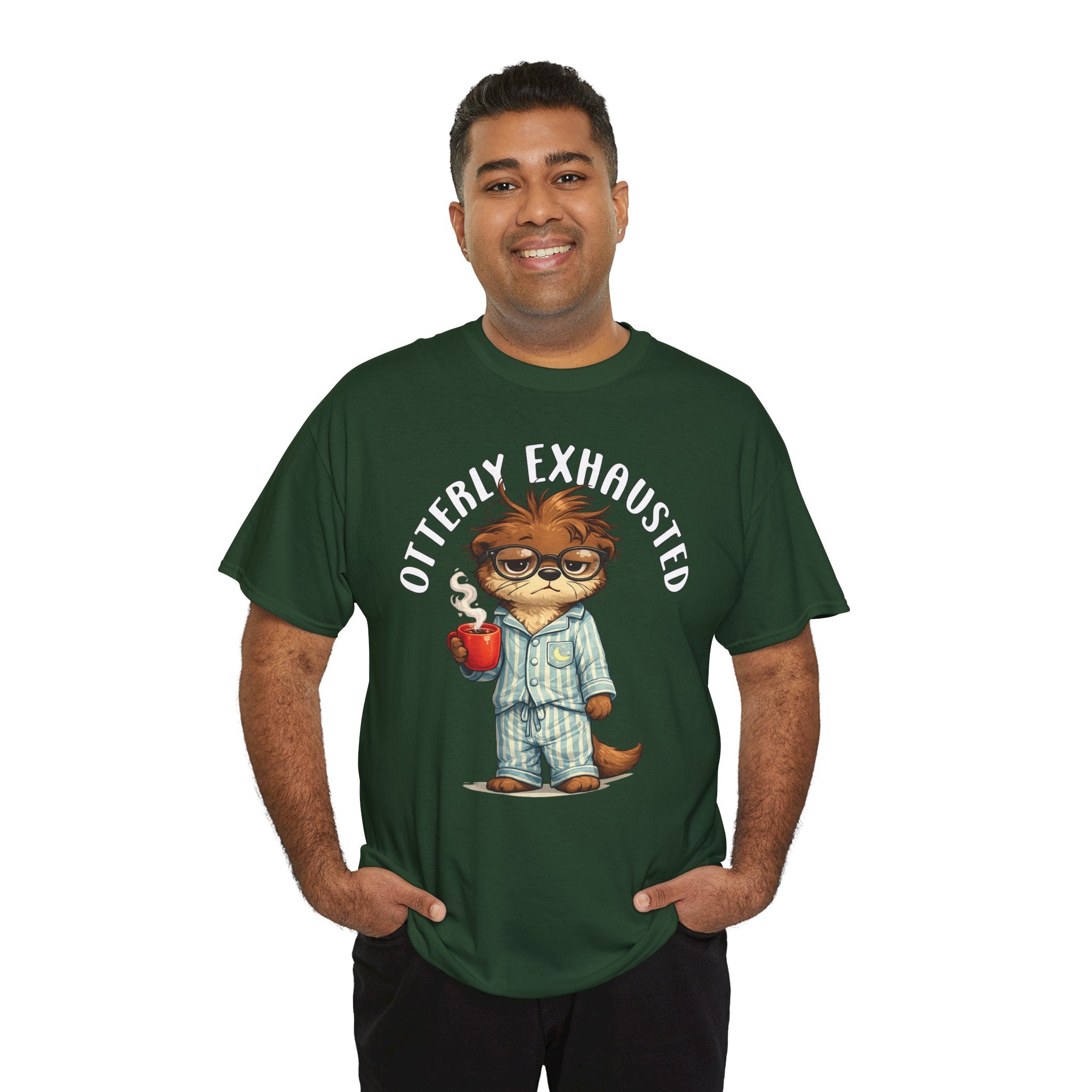 "Otterly Exhausted" Tee - Otter Series