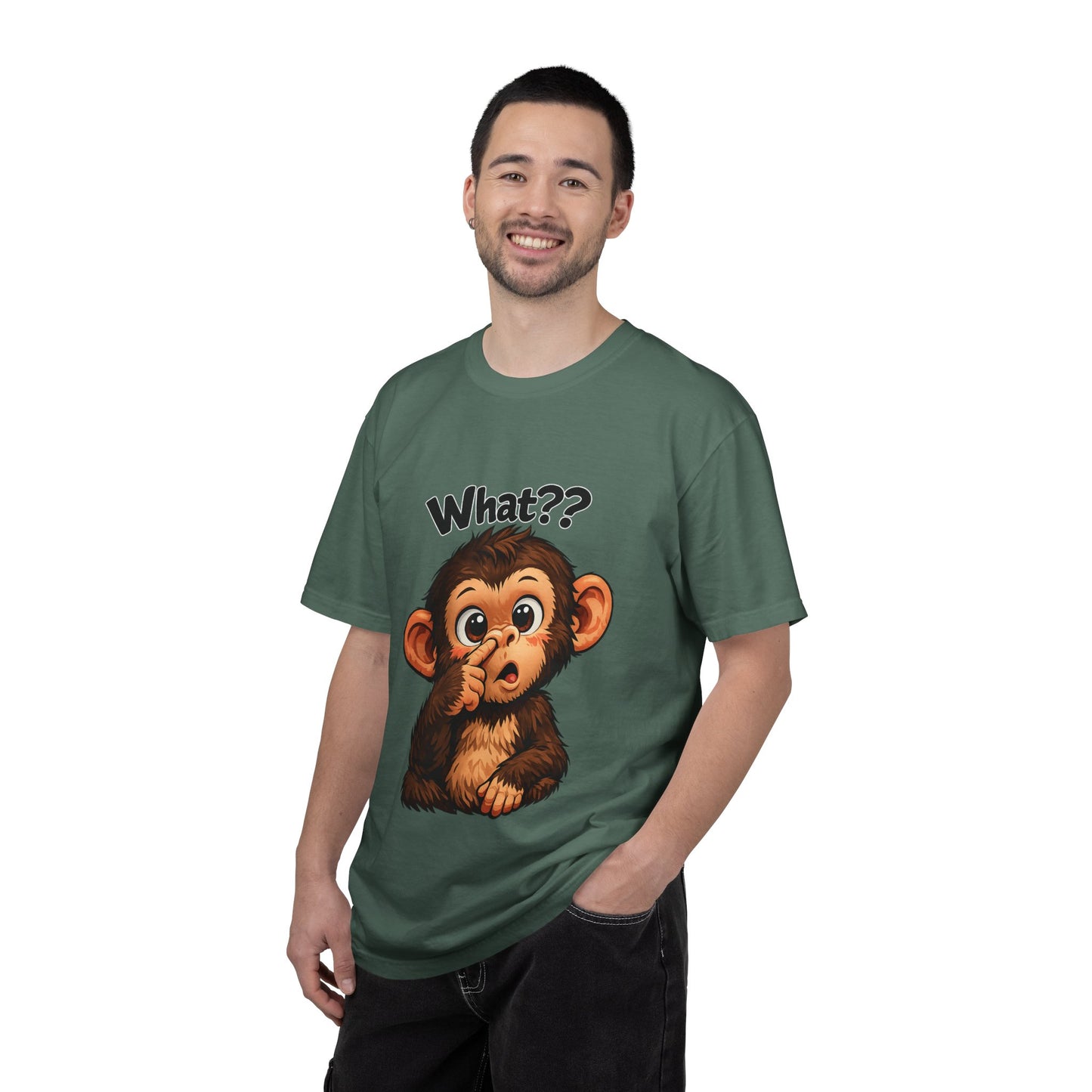 Monkey Says "What?" T-shirt