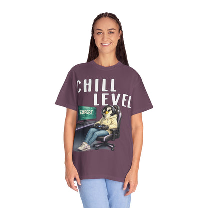 Chill Level Expert Girl T-shirt - Penguin Series