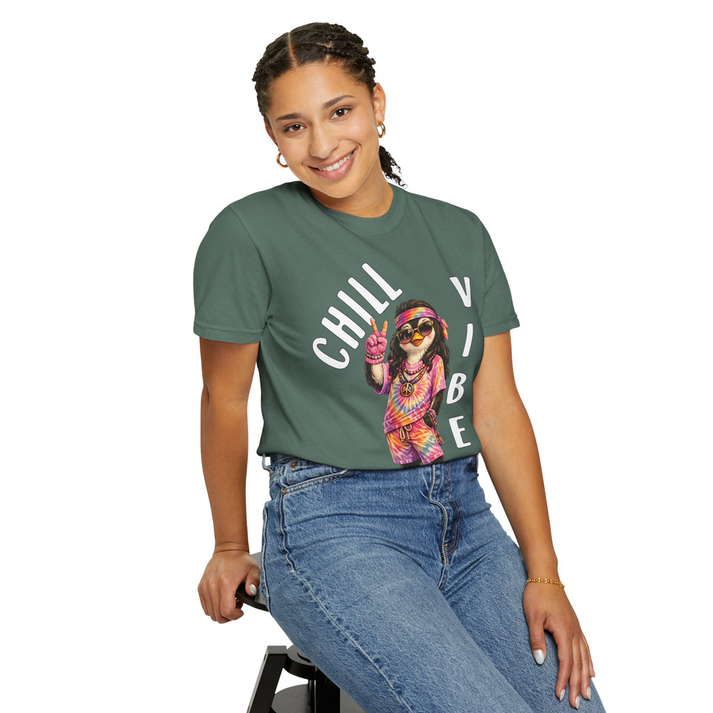 Chill Vibes Girl T-shirt - Penguin Series