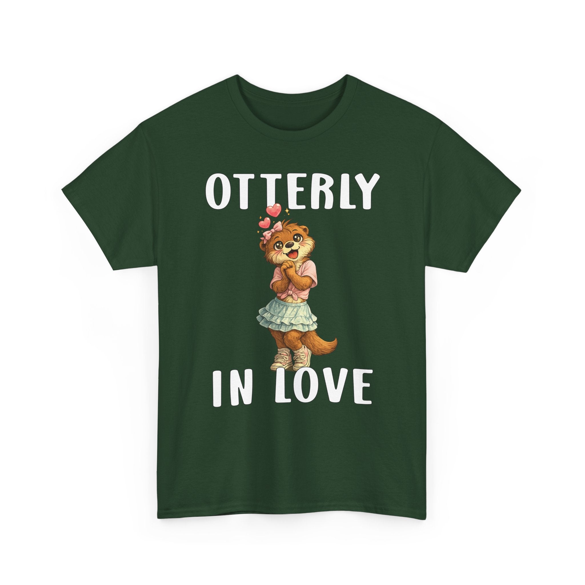 "Otterly In Love" Girl Tee - Otter Series