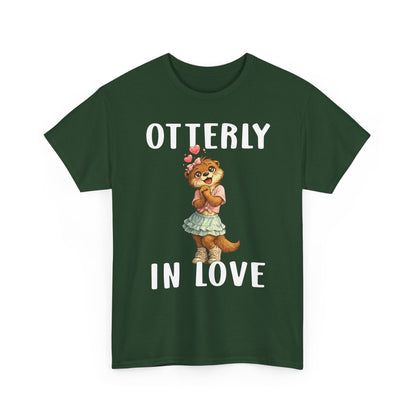 "Otterly In Love" Girl Tee - Otter Series